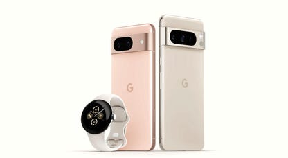 The Pixel 8, 8 Pro and Pixel Watch 2