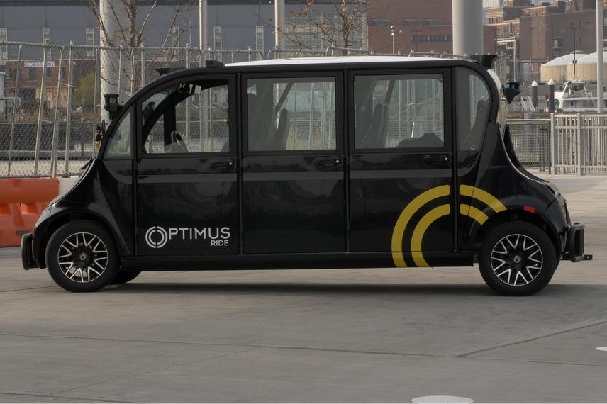 This self-driving shuttle may take you to work
