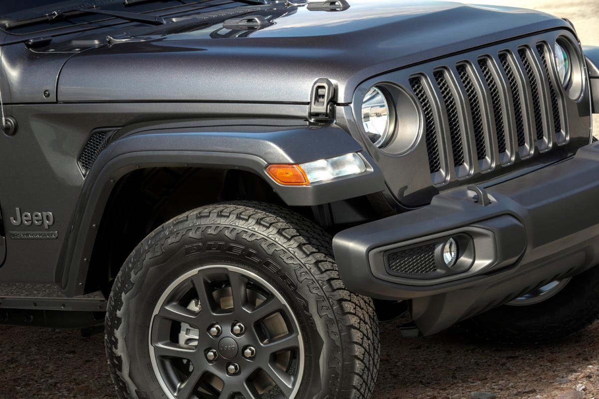 2021 Jeep Wrangler 80th Anniversary Edition gets down with gray - CNET