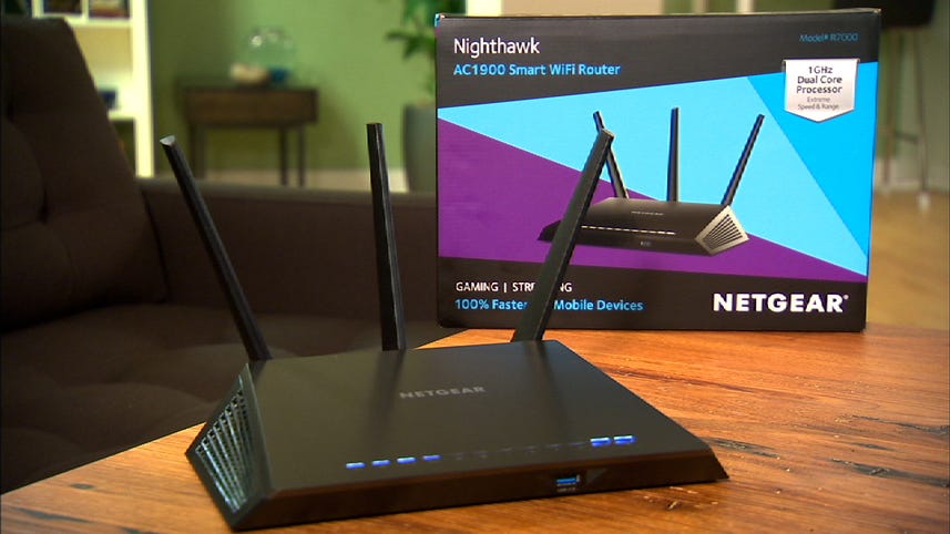 Forsendelse Forfatning over Netgear Nighthawk AC1900 Smart Wi-Fi Router (R7000) review: A solid network  and storage powerhouse - CNET