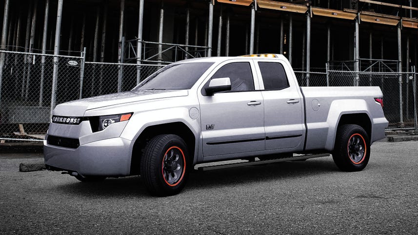 Workhorse shows off W-15 electric pickup at CES