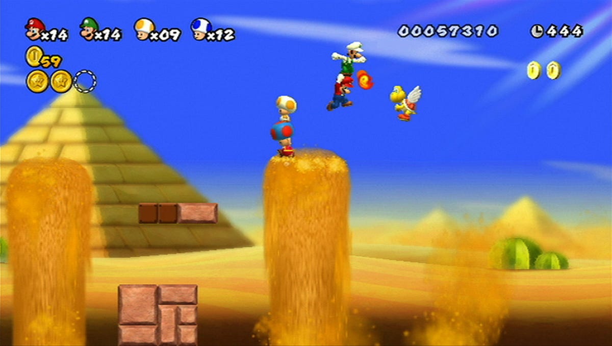 Hands on with New Super Mario Bros. Wii - CNET
