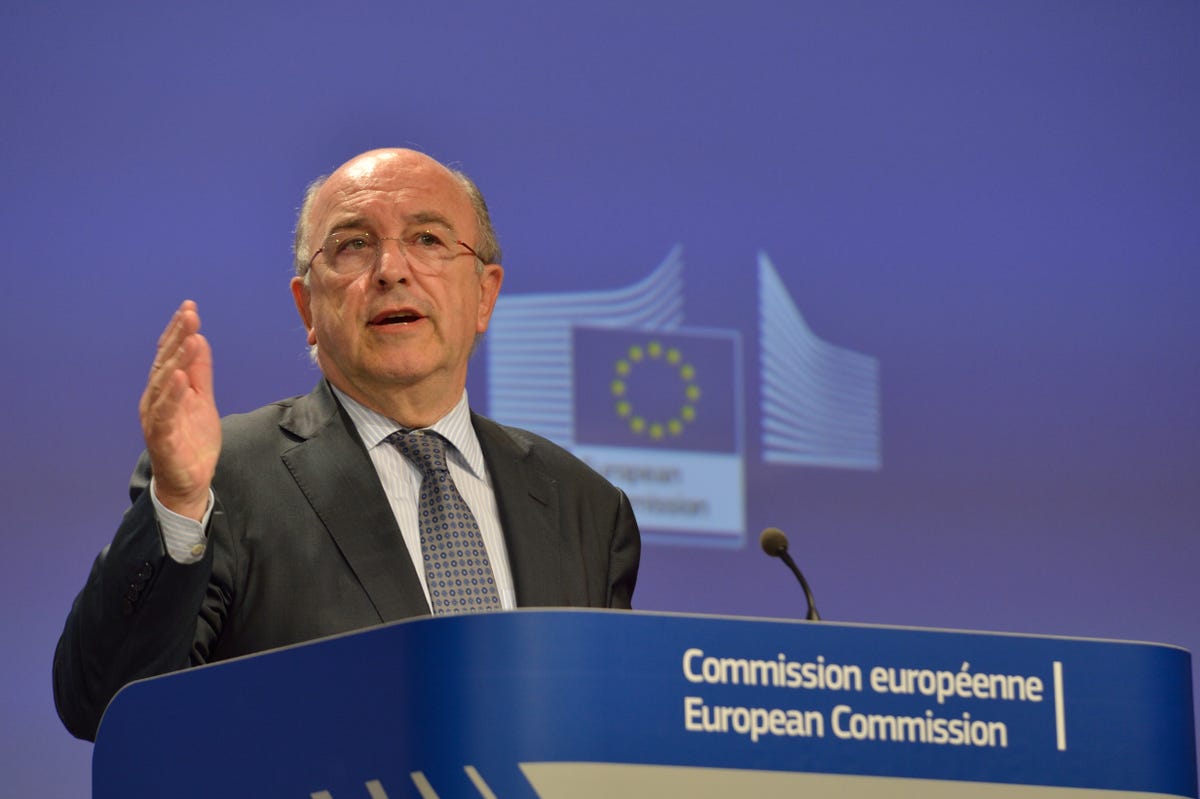 Joaquin Almunia, the vice president of the European Commission in charge of competition