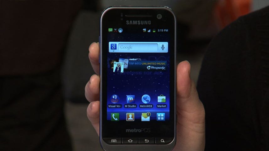 Samsung Galaxy Attain 4G close-up