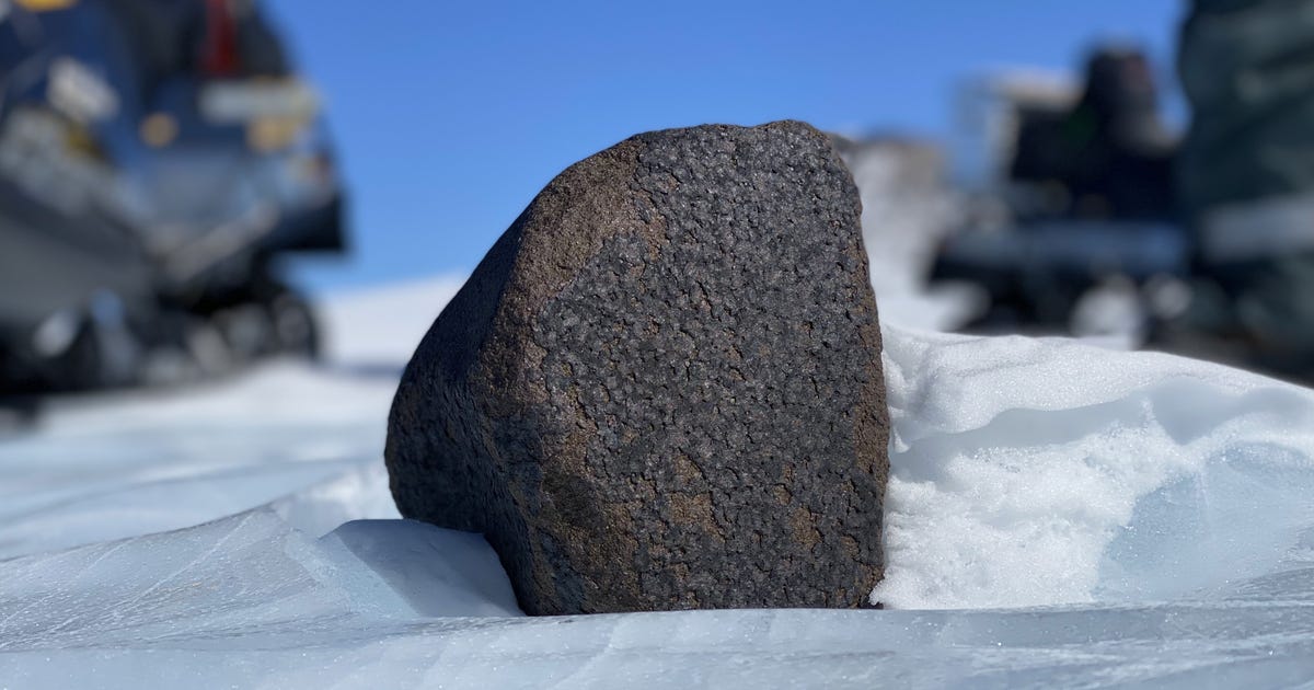Scientists find 17-pound meteorite in Antarctica: A hefty space rock