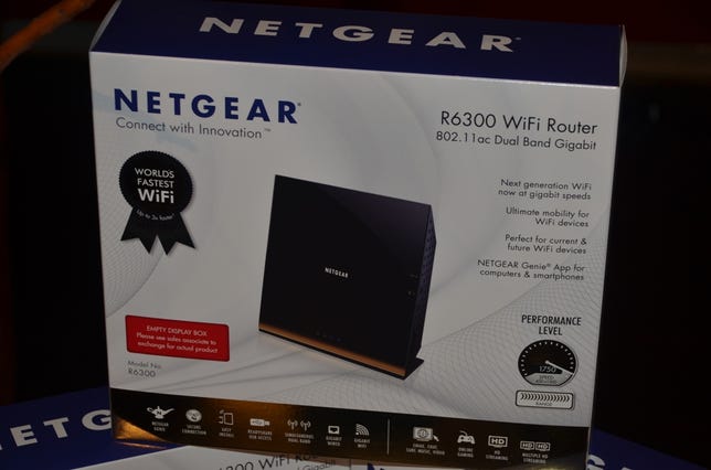 The new 6300 WiFi 802.11ac-based router from Netgear.