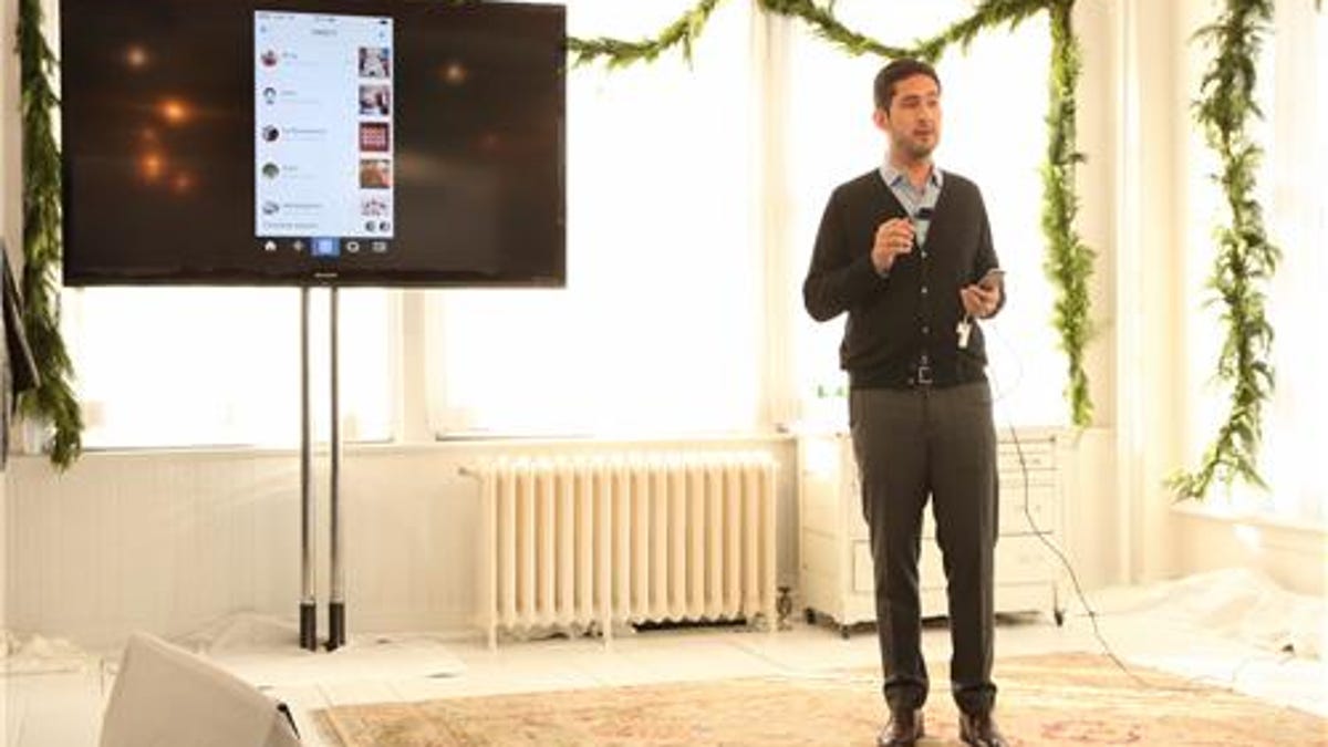 Kevin Systrom unveils Instagram Direct