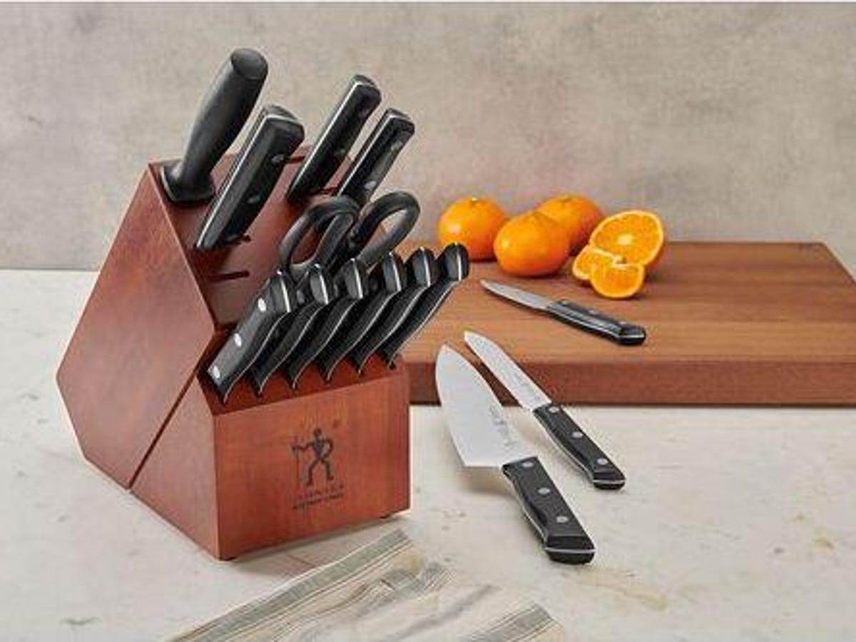 Jump on this $80 deal for a 12-piece Henckels knife set - CNET