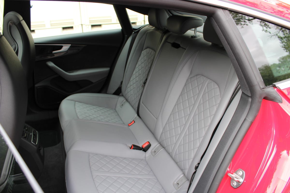 2018 Audi S5 Sportback in Tango Red over Rotor Gray