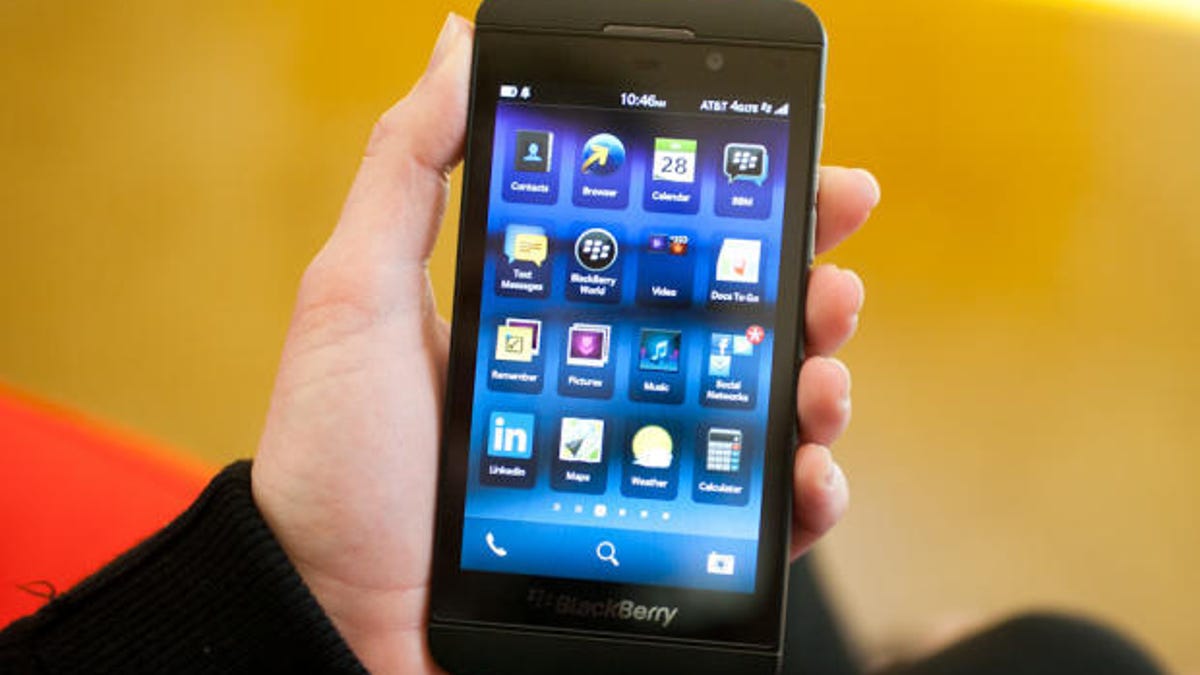 BlackBerry sold just 1.9 million smartphones last quarter, down from 3.7 million a year ago.