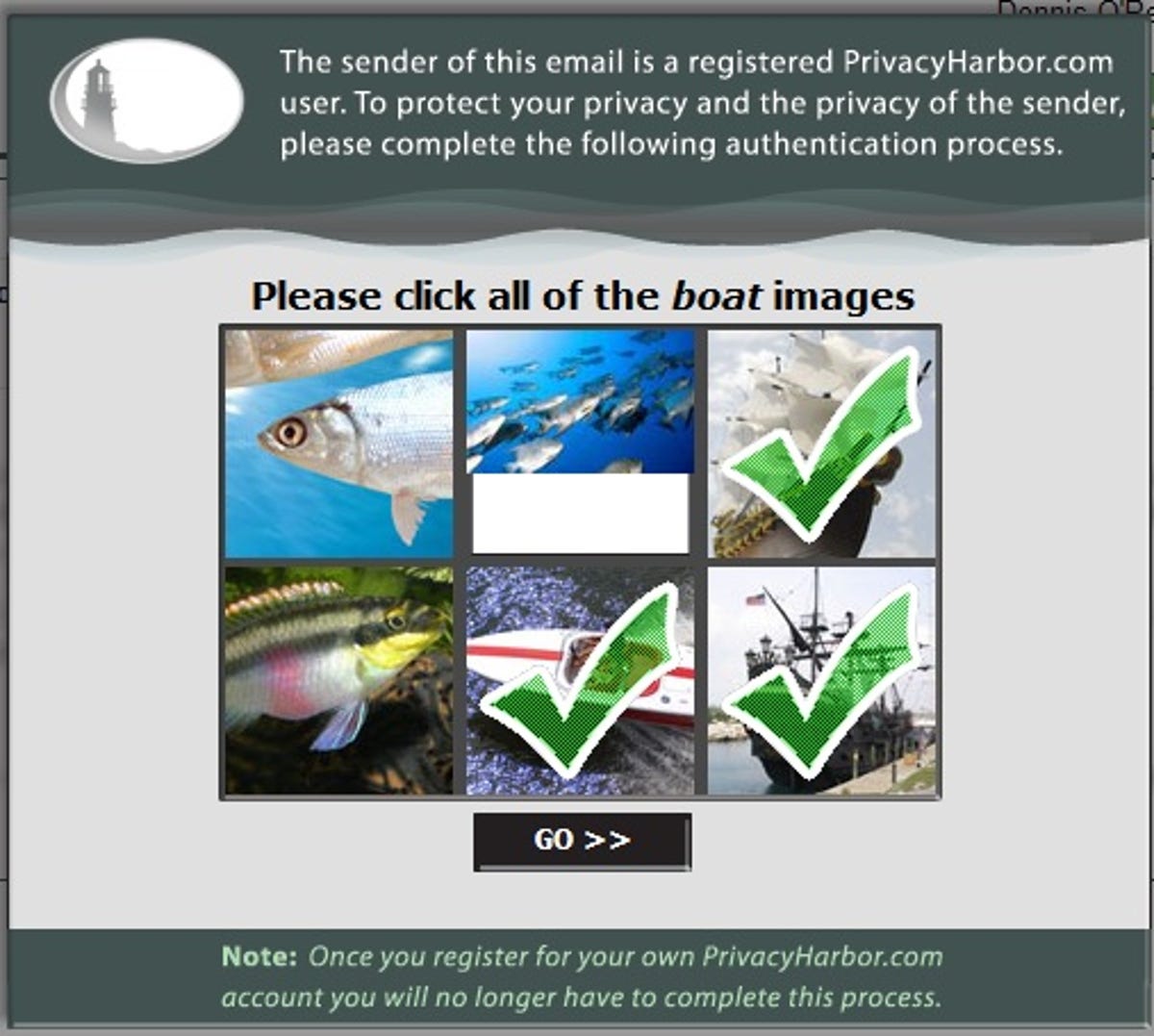 PrivacyHarbor.com authorization test