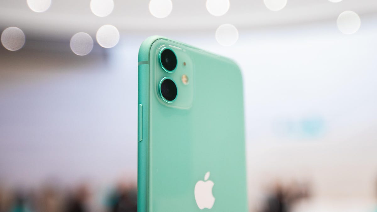 iPhone 11 Pro in green