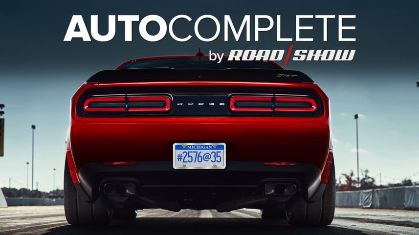 AutoComplete: Dodge's SRT Demon will rock hardcore drag-radial tires