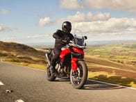 <p>The middleweight Tiger 850 Sport should prove an epic roadtripping motorcycle.</p>