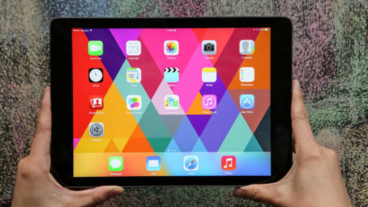 Apple's iPad Air.