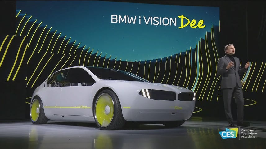 Watch Everything Announced at BMW's CES 2023 Keynote