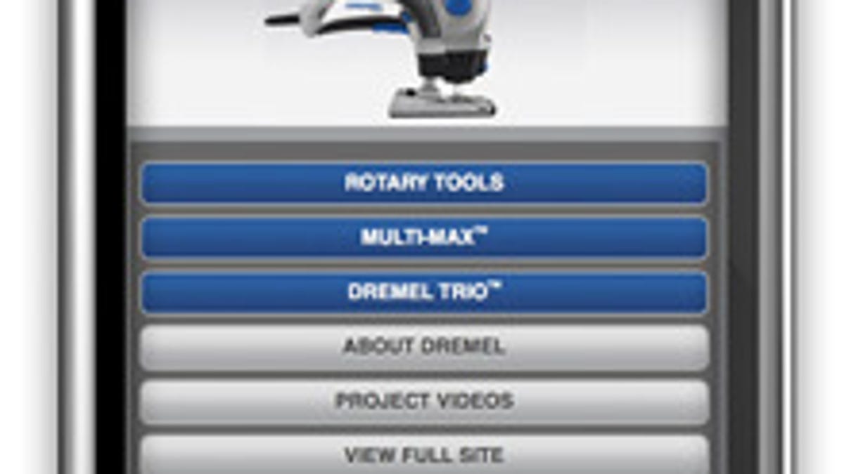 Dremel&apos;s mobile Web site