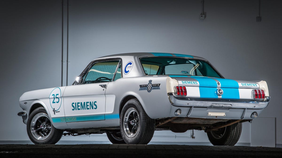 Siemens Autonomous Ford Mustang
