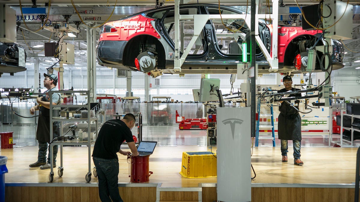Tesla Car Factory Fremont, California