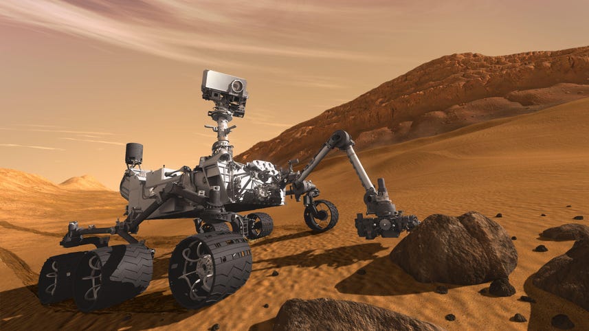 Mars rover Curiosity takes selfie during brutal dust storm