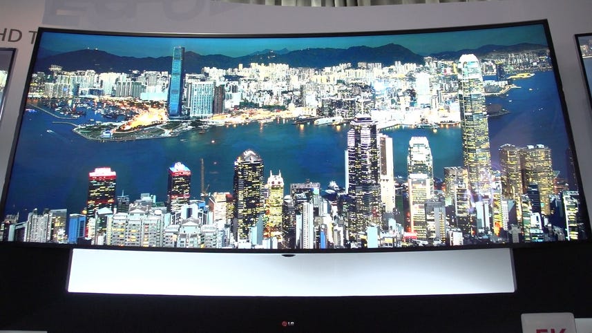 LG's 105-inch TV boasts a '5K' panel