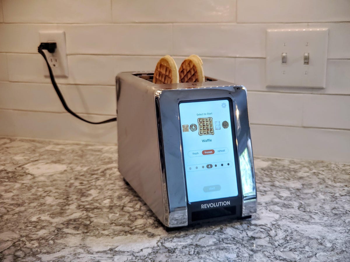 Revolution Toaster has a touchscreen. It's ridiculous I love it CNET