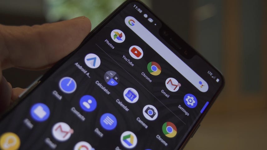Enable Android Pie's dark mode to save battery life