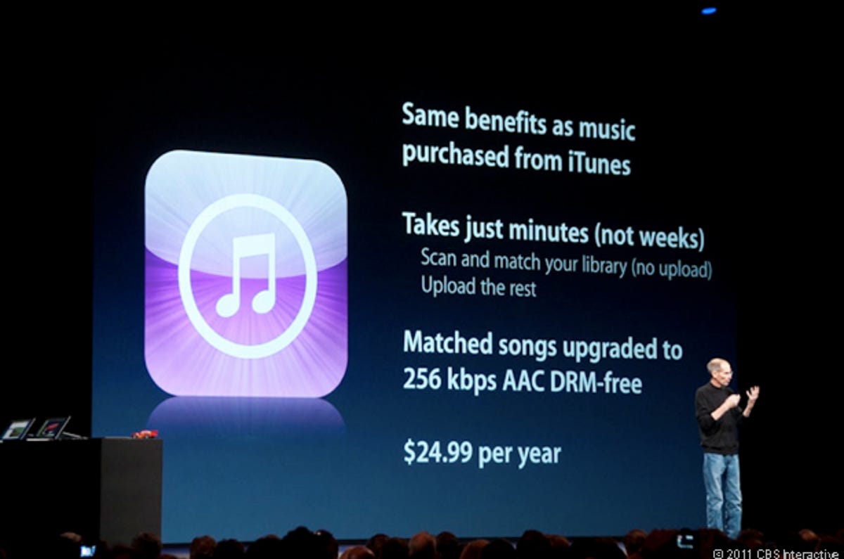 "One more thing" at WWDC is iTunes Match.
