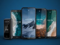 <p>The five new Nokia phones will be available in the coming months.</p>