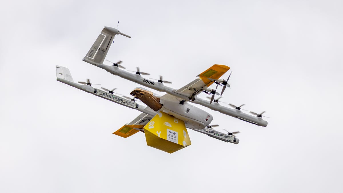 Expect Smoother Drone Delivery With Wing's Autoloader - CNET