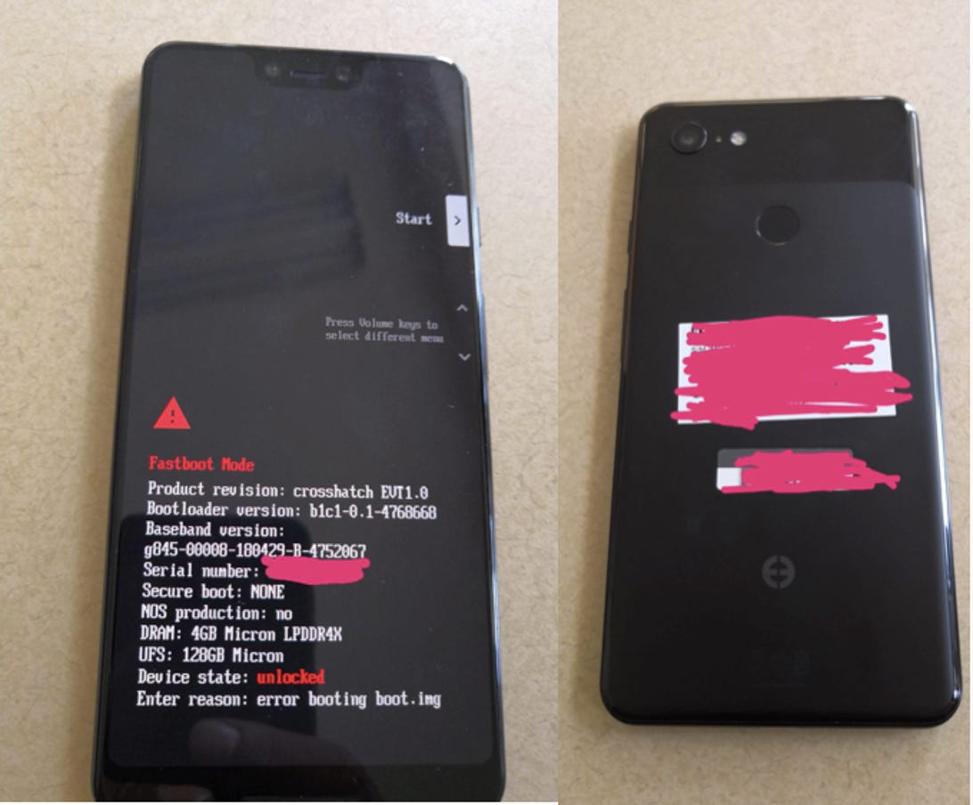 Google Pixel 3 XL: See more (alleged) real-life pictures of Google’s next phone