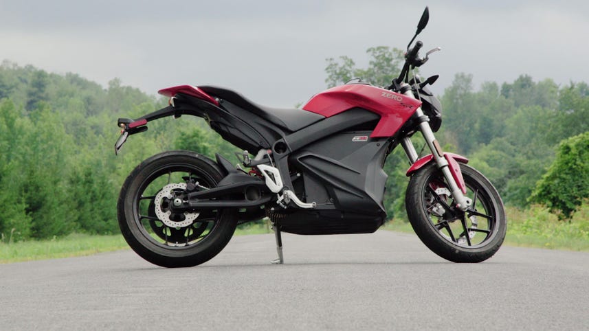Zero SR electric motorcycle offers more comfort than your average bike