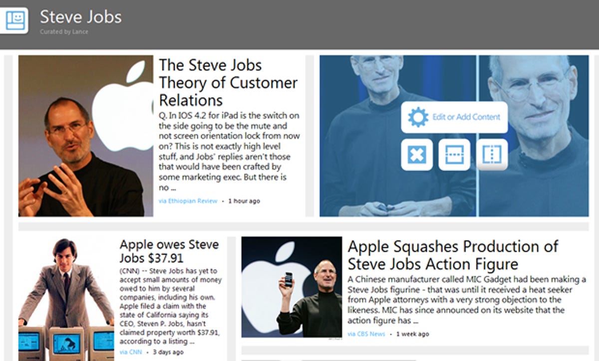 Microsoft Montage turns your Web searches into rich news albums.