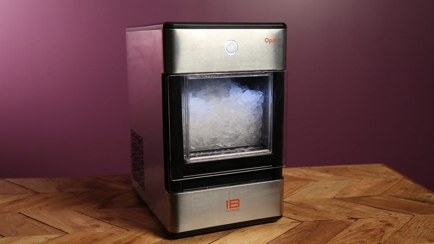 Opal Nugget Ice makes pounds of crunchy pellets in hours