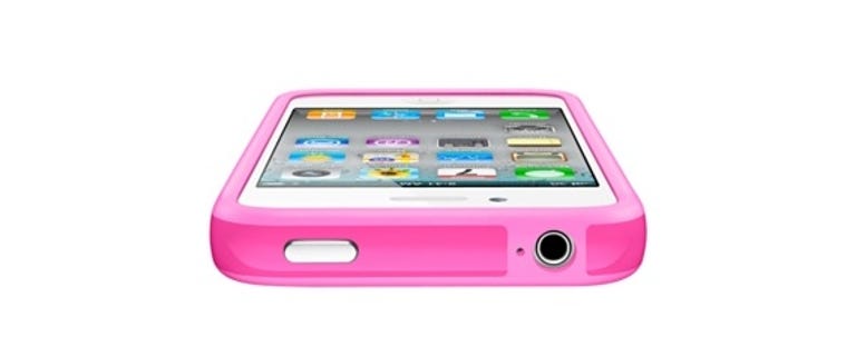 iPhone 4 pink bumper