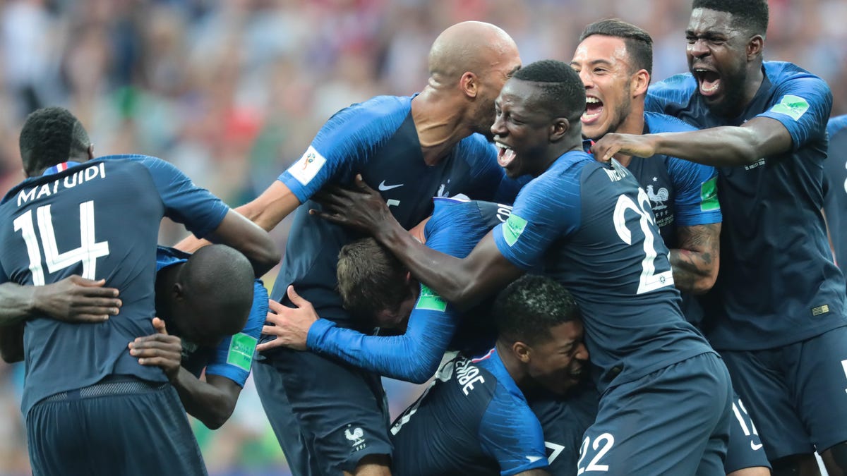 SOCCER: JUL 15 FIFA World Cup Final - France v Croatia