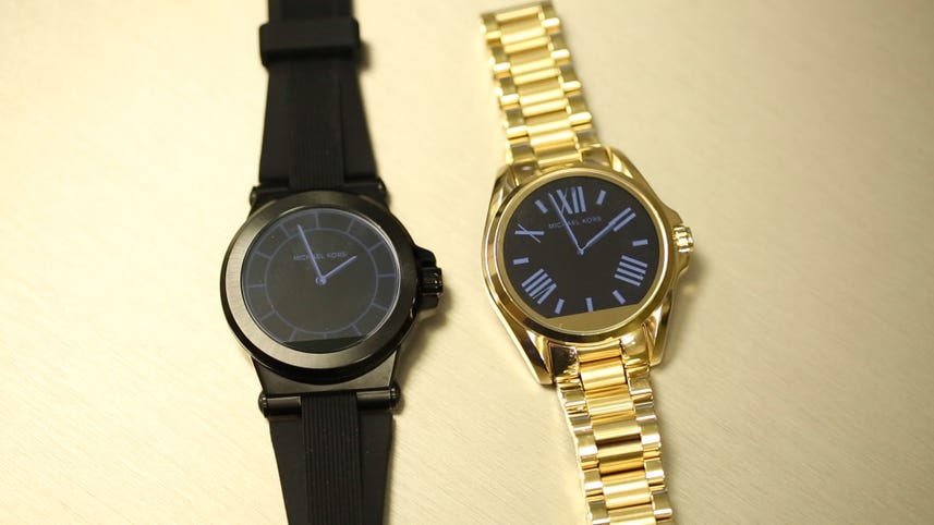 Check out the new luxury Android Wear watches from Michael Kors