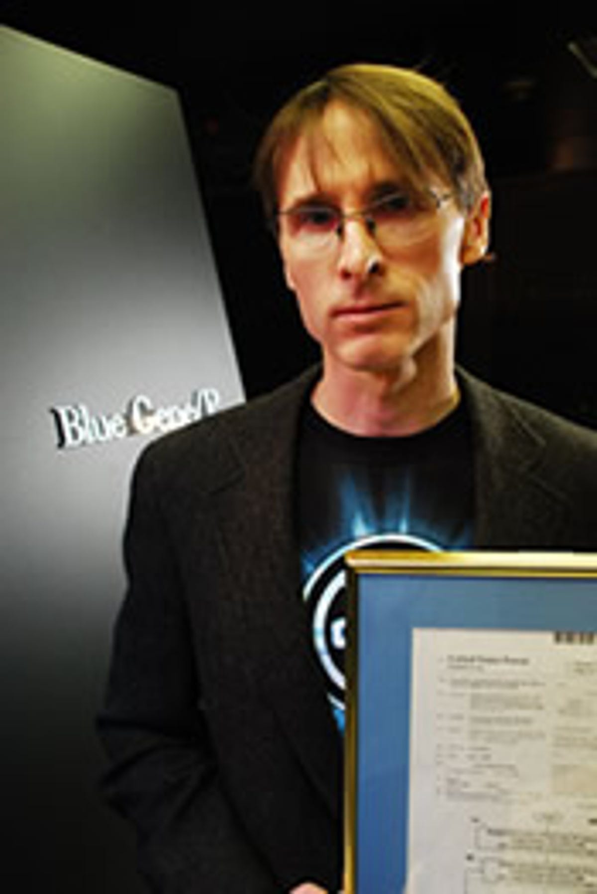 IBM inventor John Gunnels holds U.S. Patent No. 7,506,196, one of 4,914 patents IBM received in 2009.