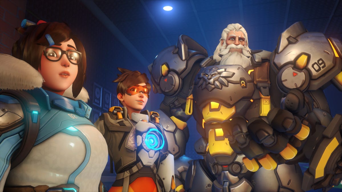 Characters in the Overwatch game