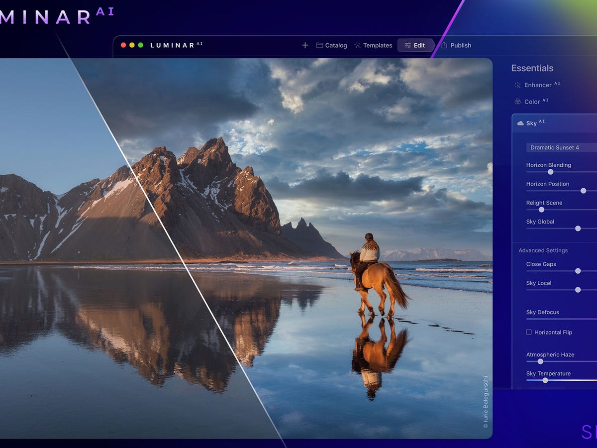 Fine-Tune Picture Perfect Photos With 82% Off Luminar AI Digital Editing  Bundle - CNET