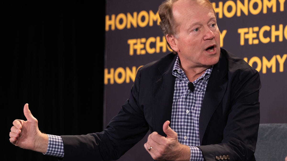 JC2 Ventures leader and former Cisco CEO John Chambers speaks at Techonomy 2018.