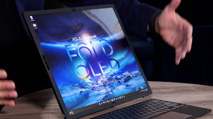 Hands-On With This Massive 17-Inch Folding OLED Screen PC From Asus