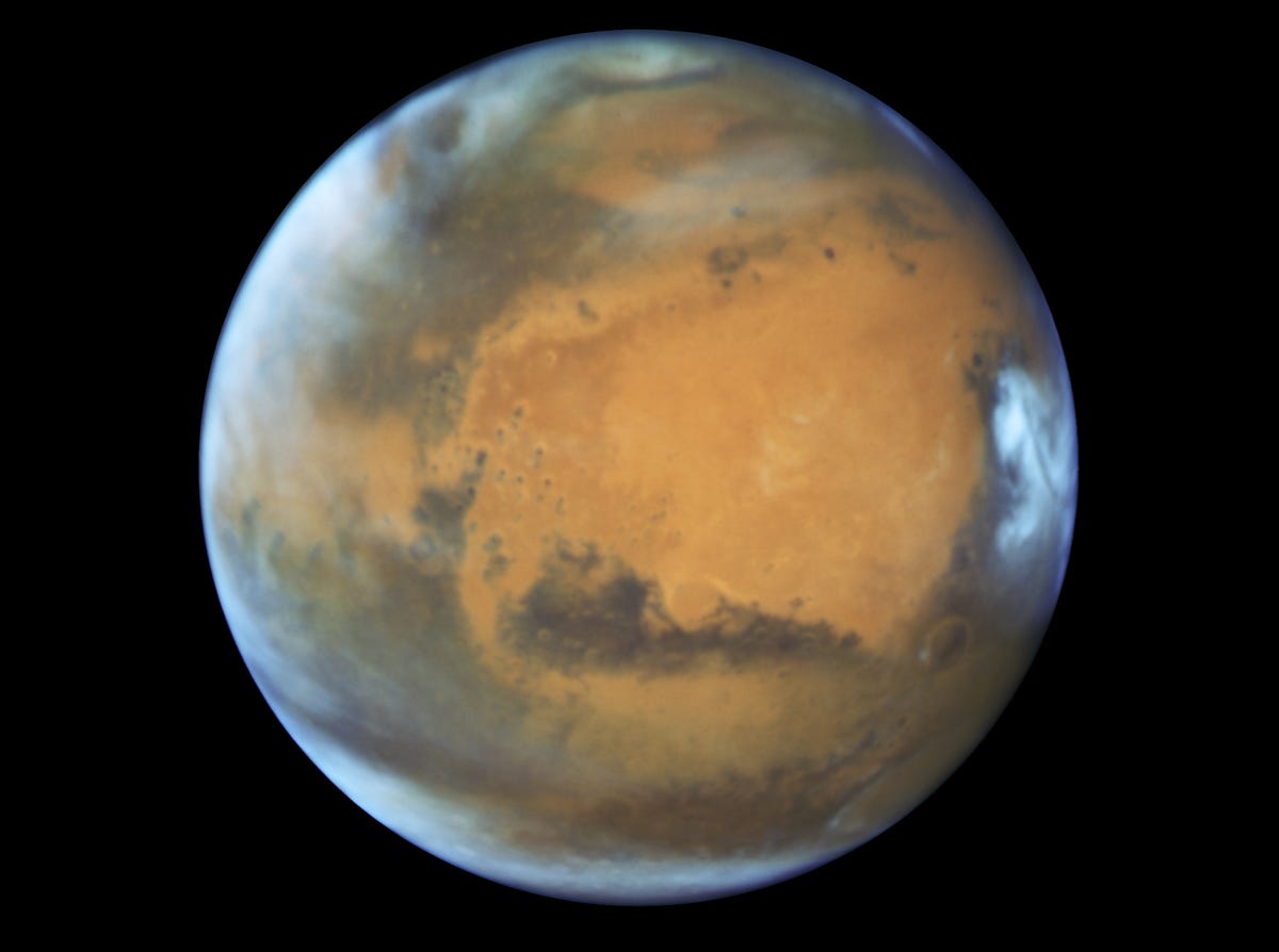 Mars by Hubble