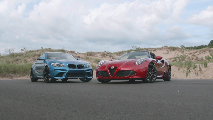 Shootout: BMW M2 vs. Alfa Romeo 4C Spider