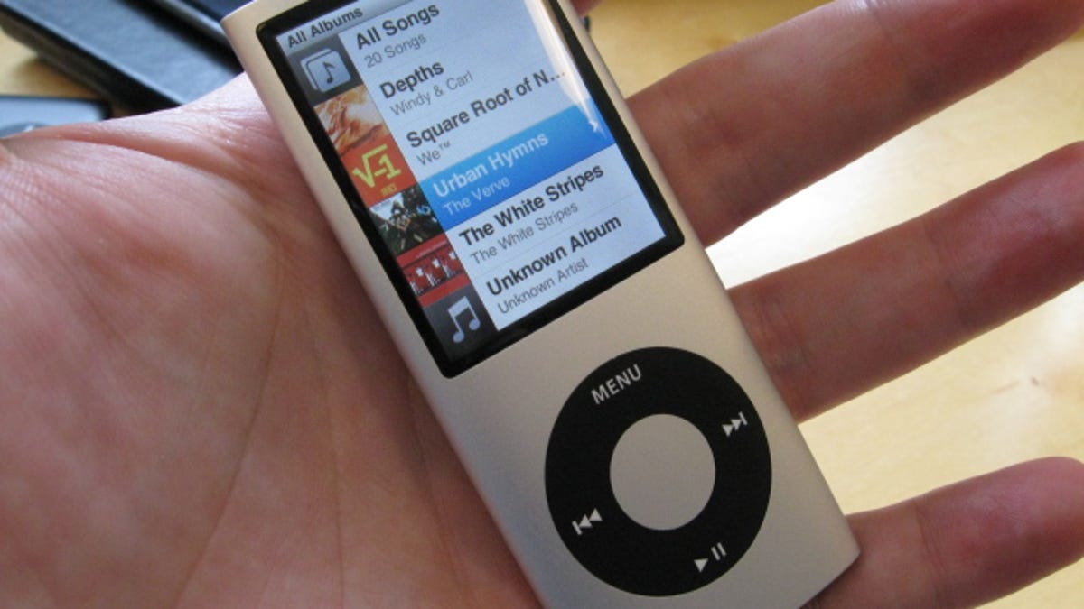 Photo of the Apple iPod Nano 4G.