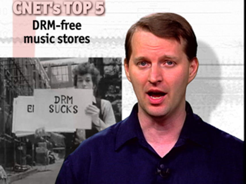 CNET Top 5: DRM-free music stores