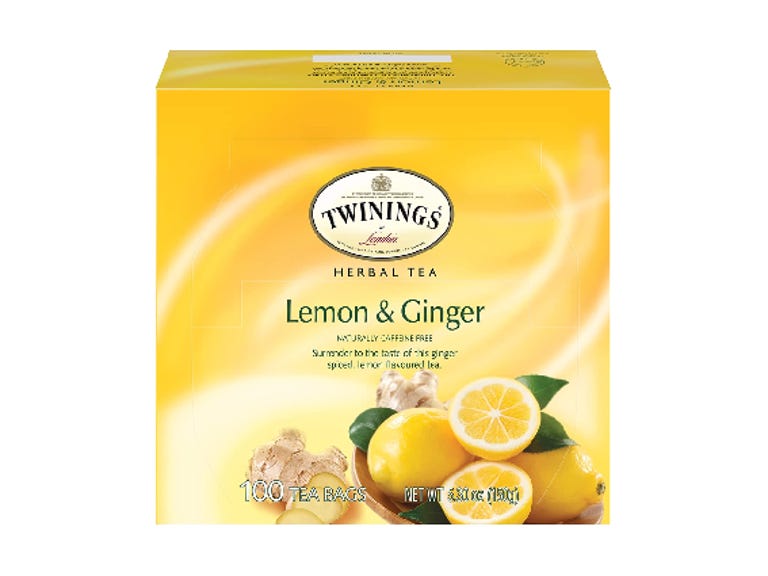 Twining's lemon and ginger tea