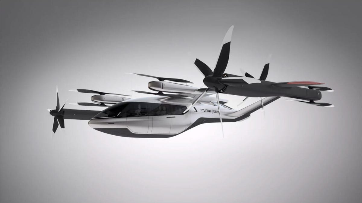 Hyundai-Uber flying taxi concept
