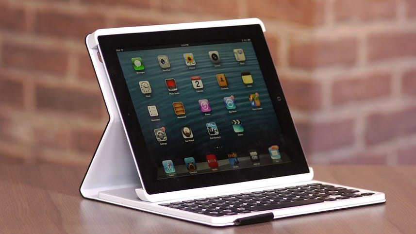 A husky keyboard solution for the iPad