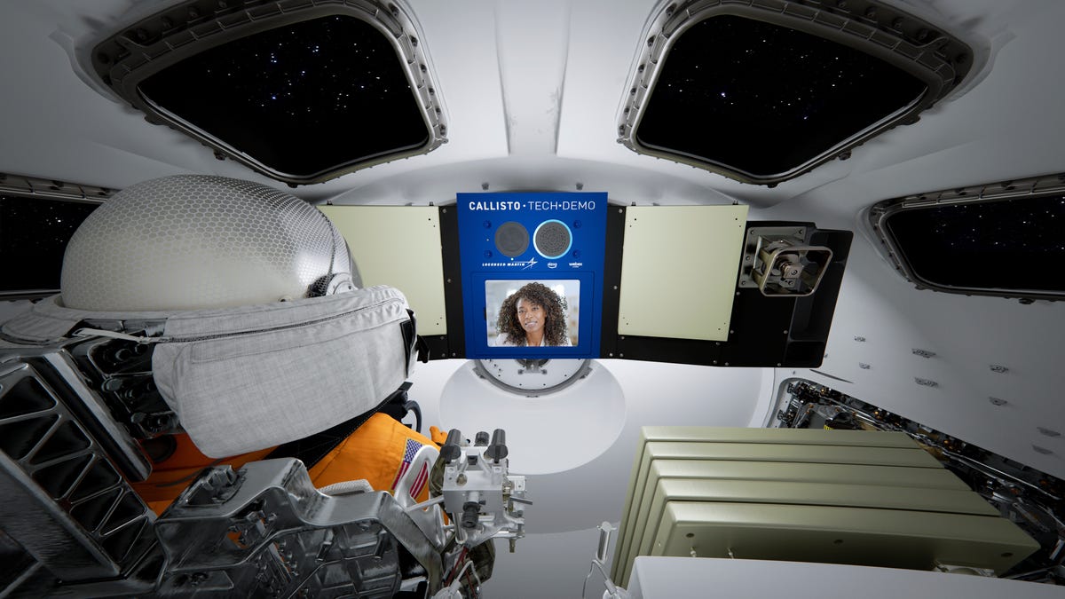 Callisto demo in space capsule